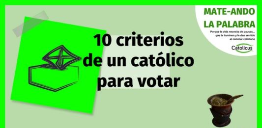 10 criterios catolicos para votar