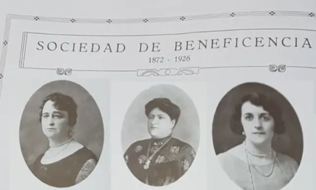 Cosas de mujeres en el antiguo Paraná Sociedad de Beneficencia en Paraná