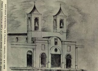 Antigua catedral de Paraná