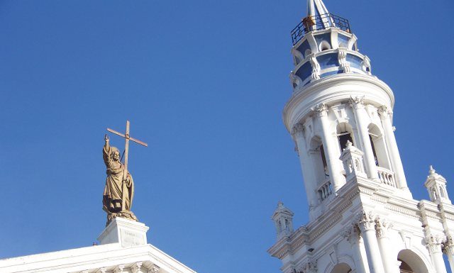 El Cristo Redentor de la Catedral de Paraná Cristo Redentor Parana