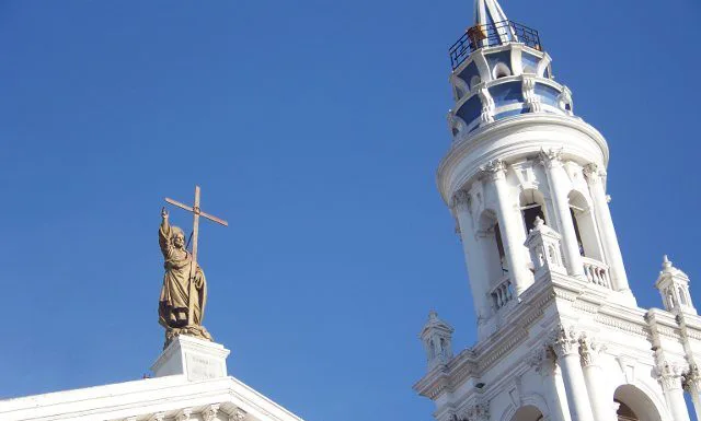 El Cristo Redentor de la Catedral de Paraná Cristo Redentor Parana