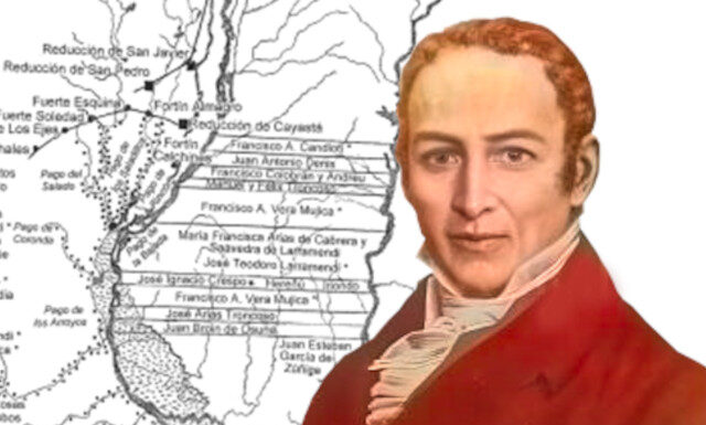 Francisco Candioti y el oratorio de La Paz Imagen de Francisco Candioti coloreada con Inteligencia Artificial