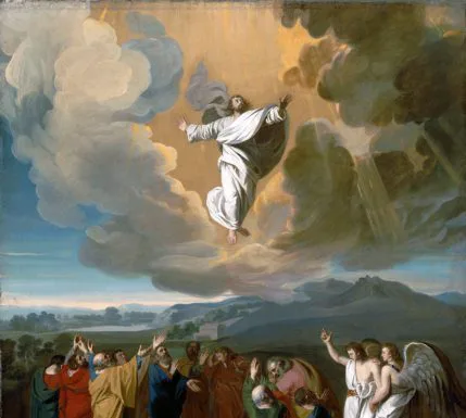 Domingo de la Ascensión Jesus asciende