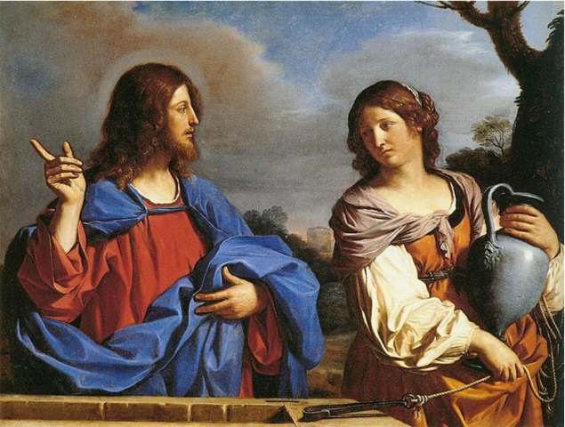 Jesus y samaritana