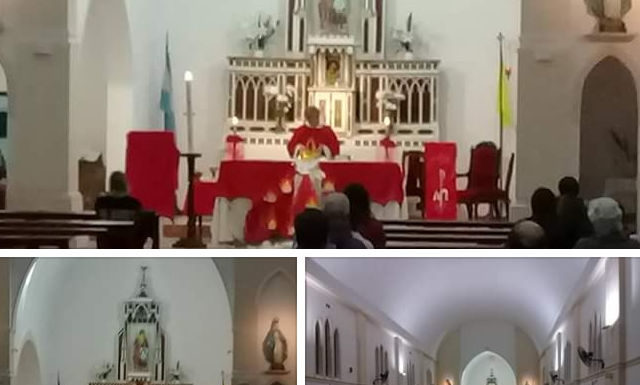 Viale celebra la primera Misa con fieles en Entre Ríos primera misa de cuarentena