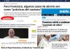 Papa Francisco Aborto Diarios