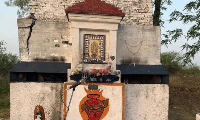La Virgen del Horno de Cal Virgen del Horno de Cal en Bajada Grande