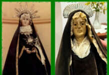 En búsqueda de la imagen perdida de Alcaraz Norte Dos posibles imagenes de la Dolorosa en Alcaraz Norte