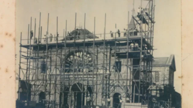 La construcción del Templo de la Virgen del Carmen de Nogoyá
